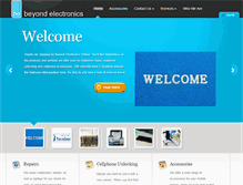 Tablet Screenshot of beyondelectroniconline.com